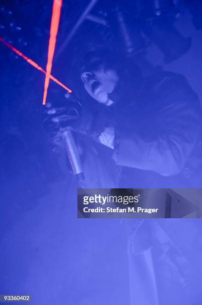 Marilyn Manson performs on stage at Zenith on November 24, 2009 in Munich, Germany.
