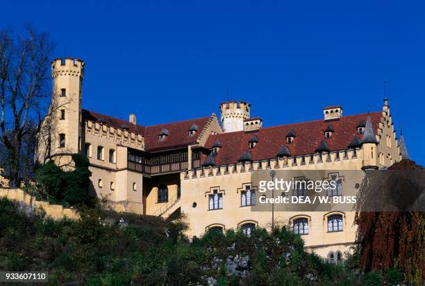 Hohenschwangau Castle, near Fussen, Bavaria, Germany, 19th century.