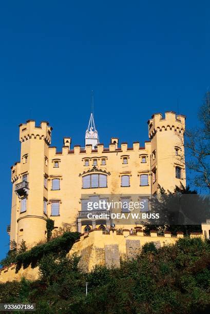 Hohenschwangau Castle, near Fussen, Bavaria, Germany, 19th century.