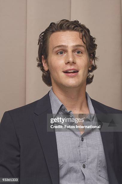 Jonathan Groff at The Waldorf Astoria Hotel in New York City, New York on August 2, 2009. Reproduction by American tabloids is absolutely forbidden.