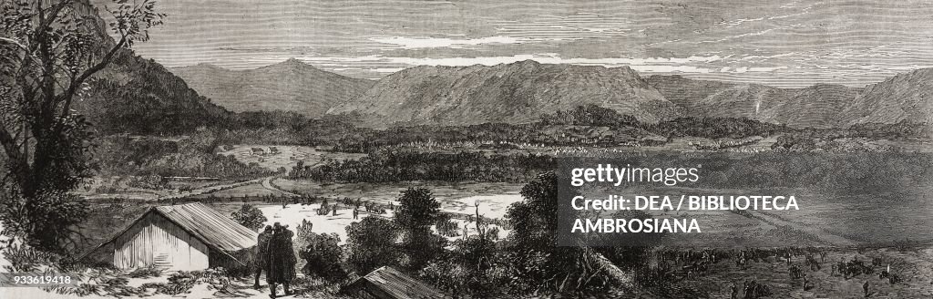 View of Chattanooga and the Federal positions