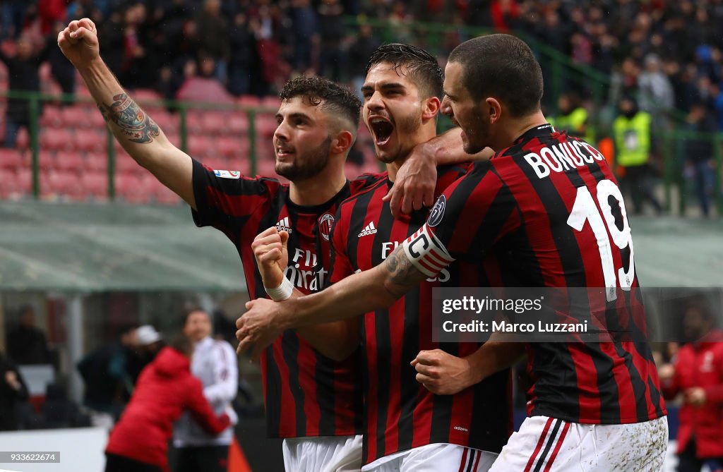 AC Milan v AC Chievo Verona - Serie A