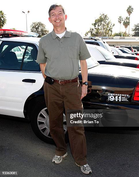 Leron Gubler, Hollywood Chamber of Commerce president and CEO, attends Hollywood Chamber Of Commerce's Police And Firefighters Appreciation Day on...