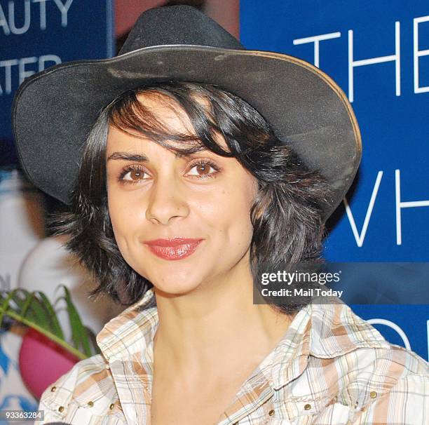 Bollywood actor Gul Panag at a pre-wedding bash thrown by socialite Ramona Garware for Eesha Kopikkar and Timmy Narang in Mumbai on Saturday,...