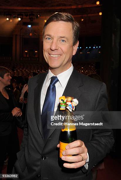 Claus Kleber attends the Corine Award 2009 at the Prinzregententheater on November 24, 2009 in Munich, Germany. The Corine Awards are considered as...