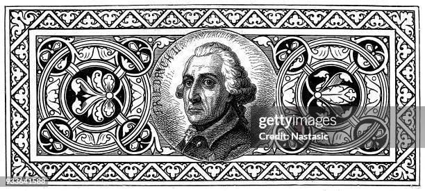 frederick the great ,frederick ii, holy roman emperor - dagger isolated stock illustrations