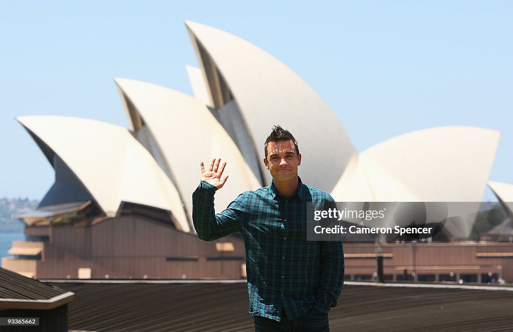 Robbie Williams Sydney Media Call