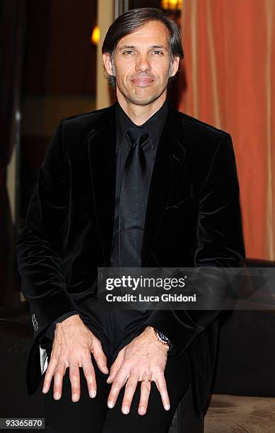 Paul Belmondo attends the press conference for the launch of Rendez-Vous France Italia magazine on November 24, 2009 in Milan, Italy.