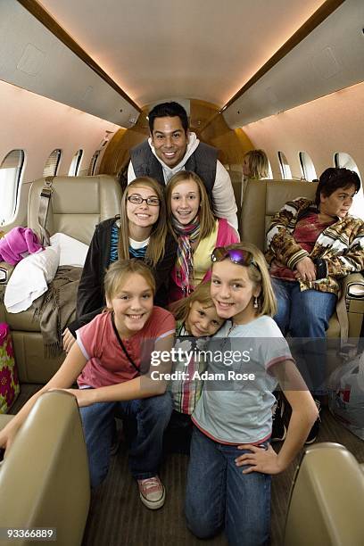 November 21, 2009 - One lucky Radio Disney listener along with friends and family flies with on-air personality Ernie D. Via private jet to Los...