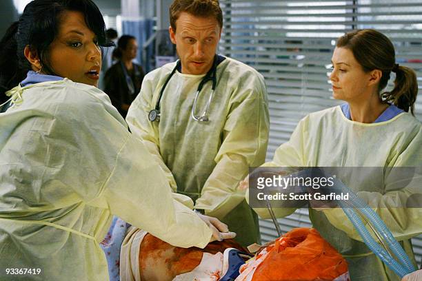 Grey's Anatomy" concludes the season with a shocking two-hour telecast, THURSDAY, MAY 14 on the Disney General Entertainment Content via Getty Images...