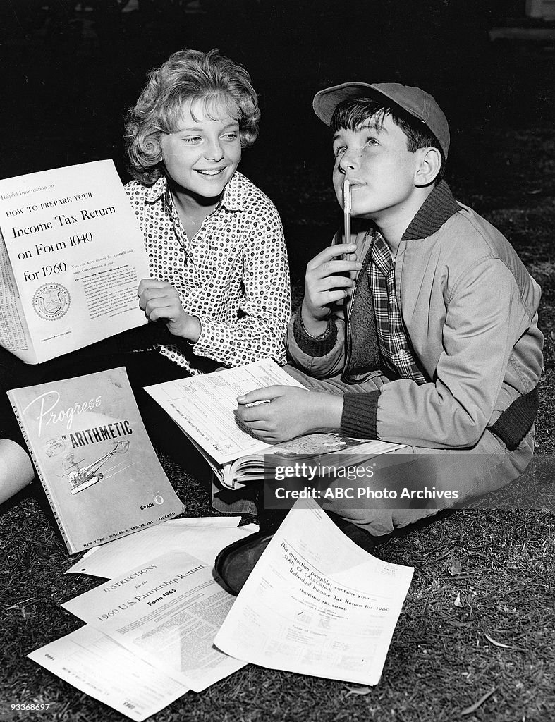BEAVER "The School Picture" 4/22/60 Karen Sue Trent, Jerry Mathers