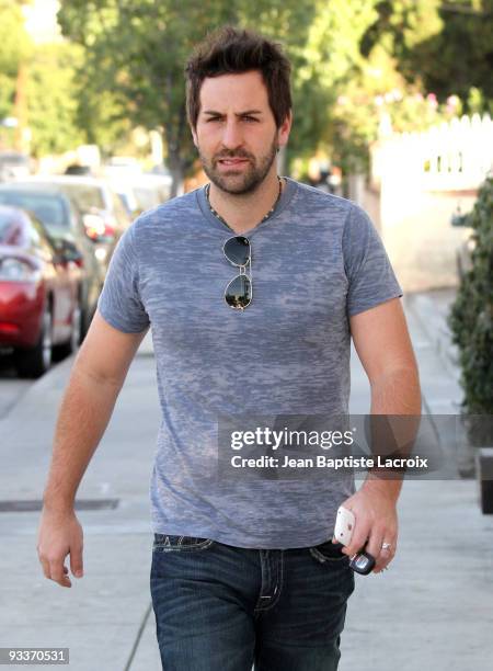 Josh Kelley sighting in Los Feliz on November 24, 2009 in Los Angeles, California.