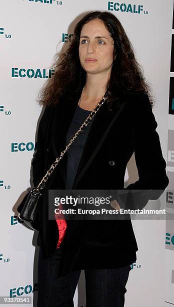 Carolina Adriana Herrera attends the launch of Ecoalf brand on November 24, 2009 in Madrid, Spain.