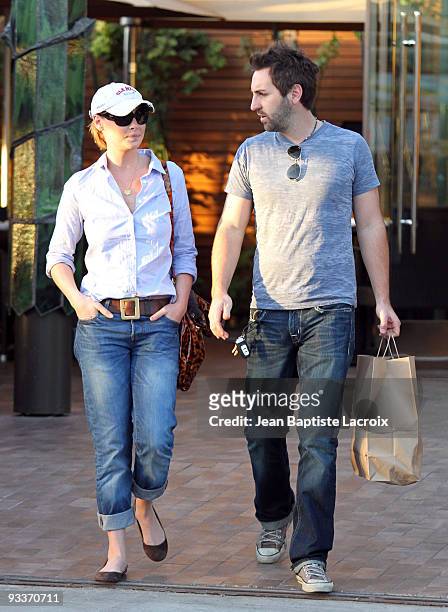 Katherine Heigl and Josh Kelley Celebrate her Birthday in Los Feliz on November 24, 2009 in Los Angeles, California.