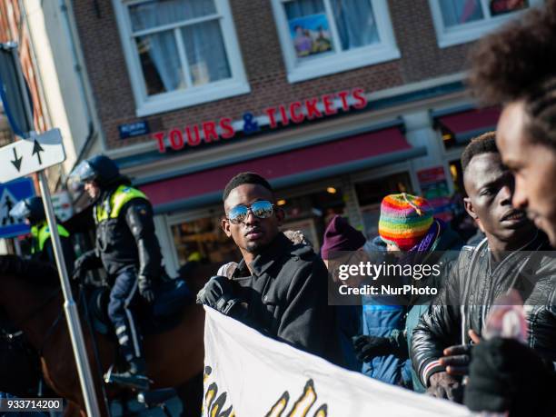 March 18th, Amsterdam. Around two thousands of people was gathering this Saturday March 18th in the center of Amsterdam during a demonstration...