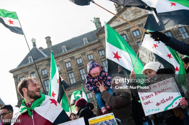 March 18th, Amsterdam. On March 18th several protests took place worldwide. In Amsterdam around two hundreds of people gathered at the Dam square to...