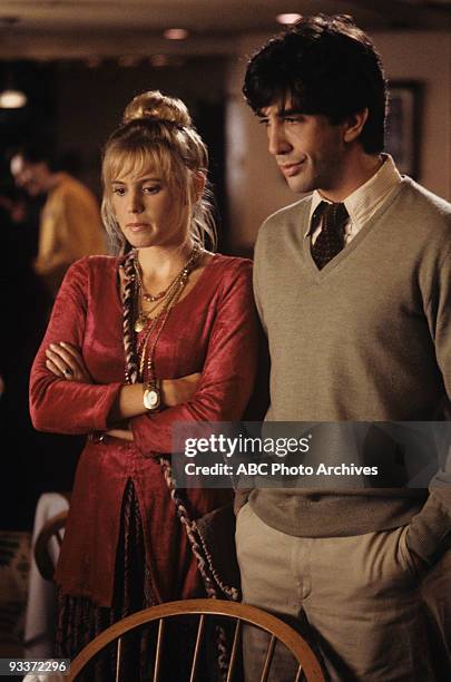 Dinner Out" 12/4/91 Olivia d'Abo, David Schwimmer