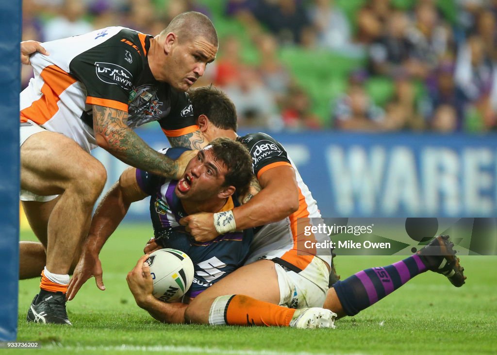 NRL Rd 2 - Storm v Tigers