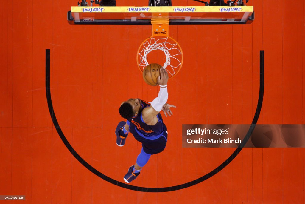 Oklahoma City Thunder v Toronto Raptors