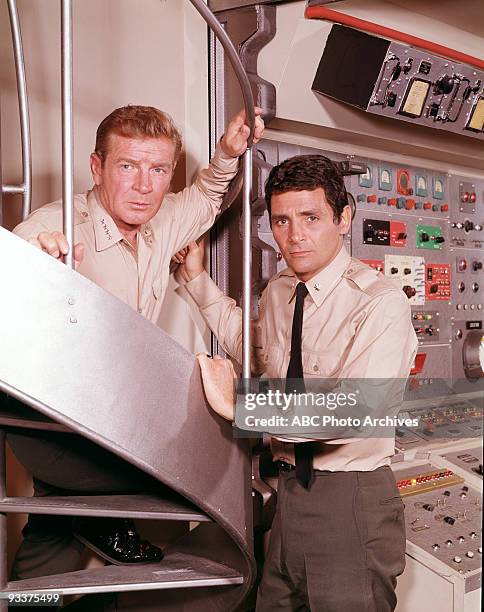 Richard Basehart, David Hedison Portrait - 9/24/67, Richard Basehart and David Hedison ,