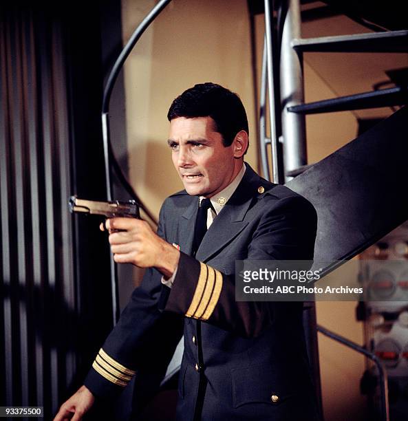 David Hedison Portrait - 9/24/67, David Hedison played Captain Lee Crane of the Seaview, an atomic submarine of the future. ,
