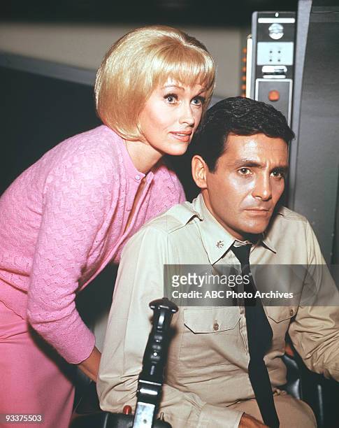 David Hedison Portrait - 9/24/67, David Hedison played Capt. Lee Crane of the Seaview, an atomic submarine of the future. The woman is not...