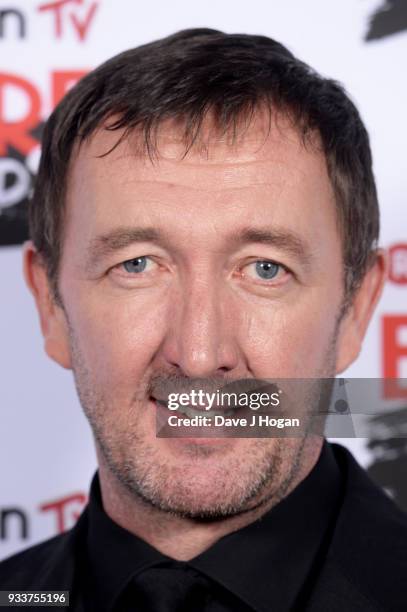 Ralph Ineson poses in the winners room at the Rakuten TV EMPIRE Awards 2018 at The Roundhouse on March 18, 2018 in London, England.