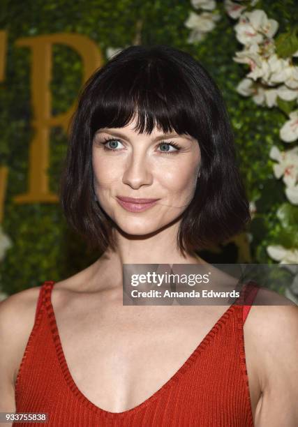 Actress Caitriona Balfe arrives at Starz's "Outlander" FYC Special Screening and Panel at the Linwood Dunn Theater at the Pickford Center for Motion...