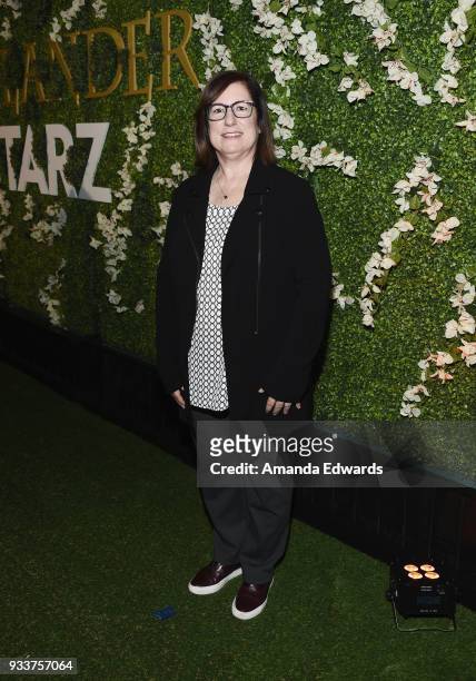 Executive producer Toni Graphia arrives at Starz's "Outlander" FYC Special Screening and Panel at the Linwood Dunn Theater at the Pickford Center for...