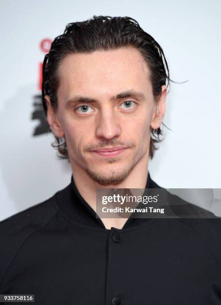 Sergei Polunin attends the Rakuten TV EMPIRE Awards 2018 at The Roundhouse on March 18, 2018 in London, England.