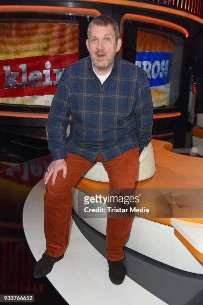 Dietmar Baer during the TV show 'Klein gegen Gross' on March 18, 2018 in Berlin, Germany.