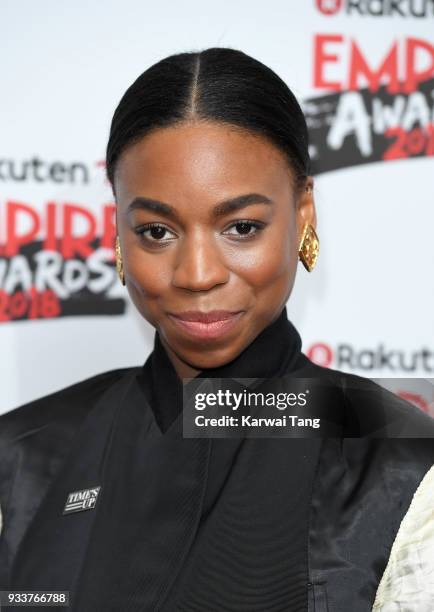 Pippa Bennett-Warner attends the Rakuten TV EMPIRE Awards 2018 at The Roundhouse on March 18, 2018 in London, England.