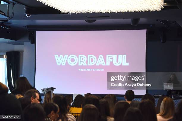 Liz Hernandez: Wordaful Live X Maria Shriver on March 18, 2018 in Glendale, California.