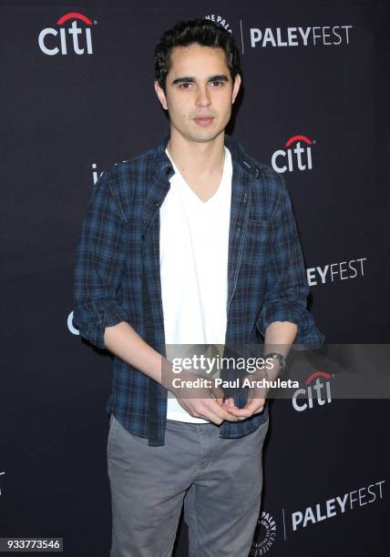 Actor Max Minghella attends the 2018 PaleyFest screening of Hulu's "The Handmaid's Tale" at the Dolby Theatre on March 18, 2018 in Hollywood,...