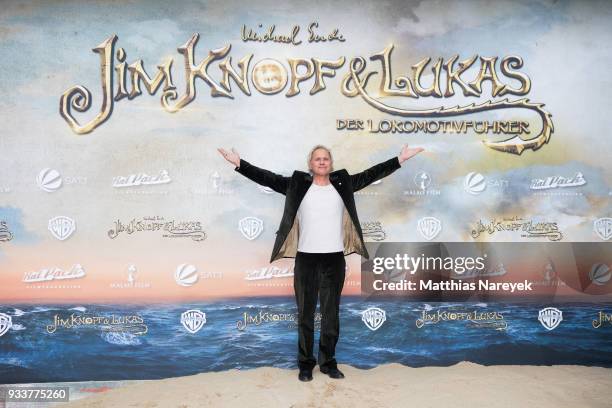 Uwe Ochsenknecht attends the world premiere of 'Jim Knopf und Lukas der Lokomotivfuehrer' at CineStar on March 18, 2018 in Berlin, Germany.