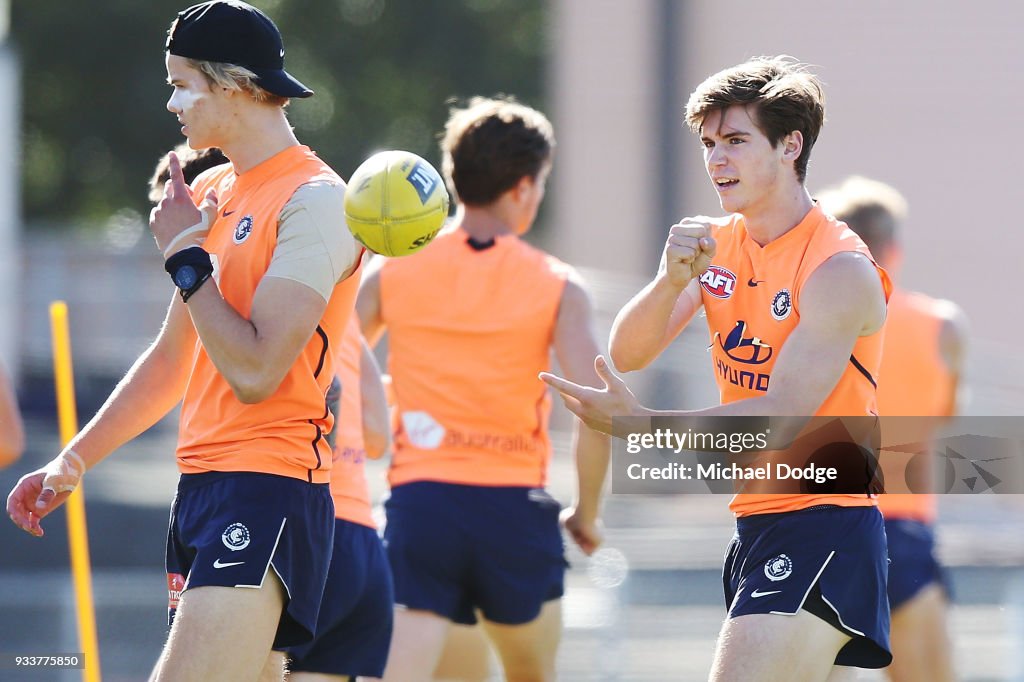 Carlton Blues Training Session