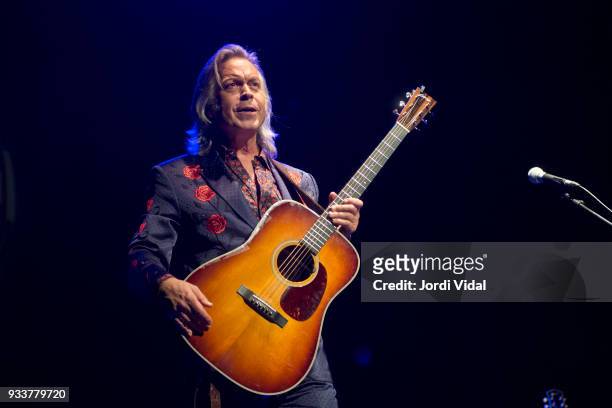 Jim Lauderdale performs on stage during Blues and Ritmes Festival at Teatre Principal on March 18, 2018 in Badalona, Spain.