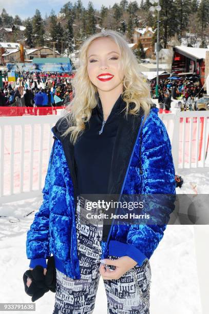 Singer Jordyn Jones performs at Bear Mountain on March 18, 2018 in Big Bear, California.