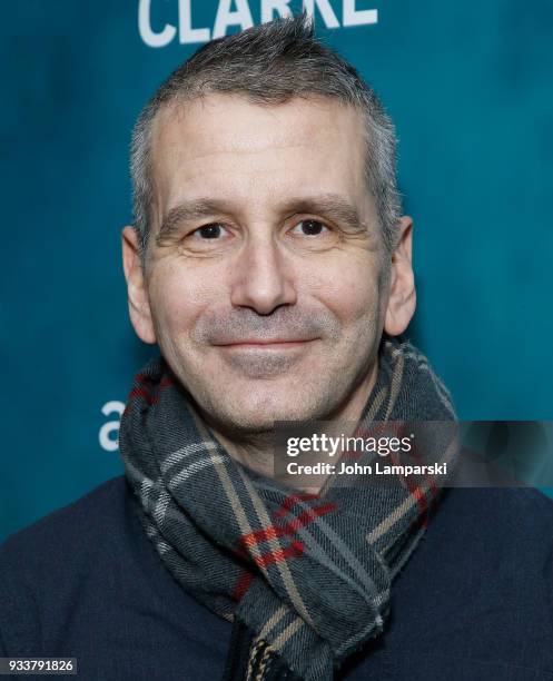 David Cromer attends "Harry Clarke" opening night at the Minetta Lane Theatre on March 18, 2018 in New York City.