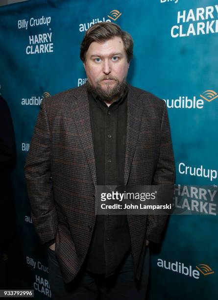 Michael Chernus attends "Harry Clarke" opening night at the Minetta Lane Theatre on March 18, 2018 in New York City.
