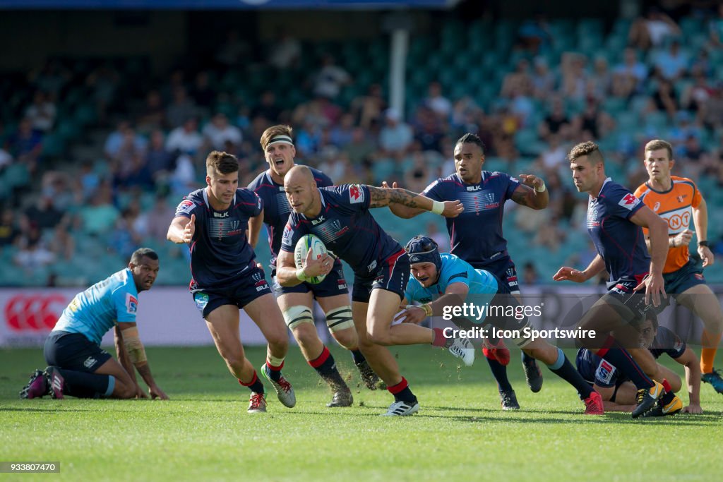 RUGBY: MAR 18 Super Rugby - Waratahs v Rebels