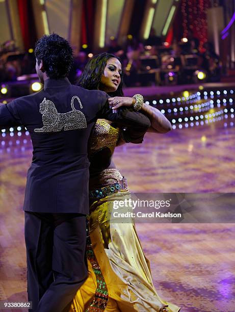 Episode 409" - On week nine of "Dancing with the Stars," the remaining celebrities and professional dancers performed a dance discipline for the...