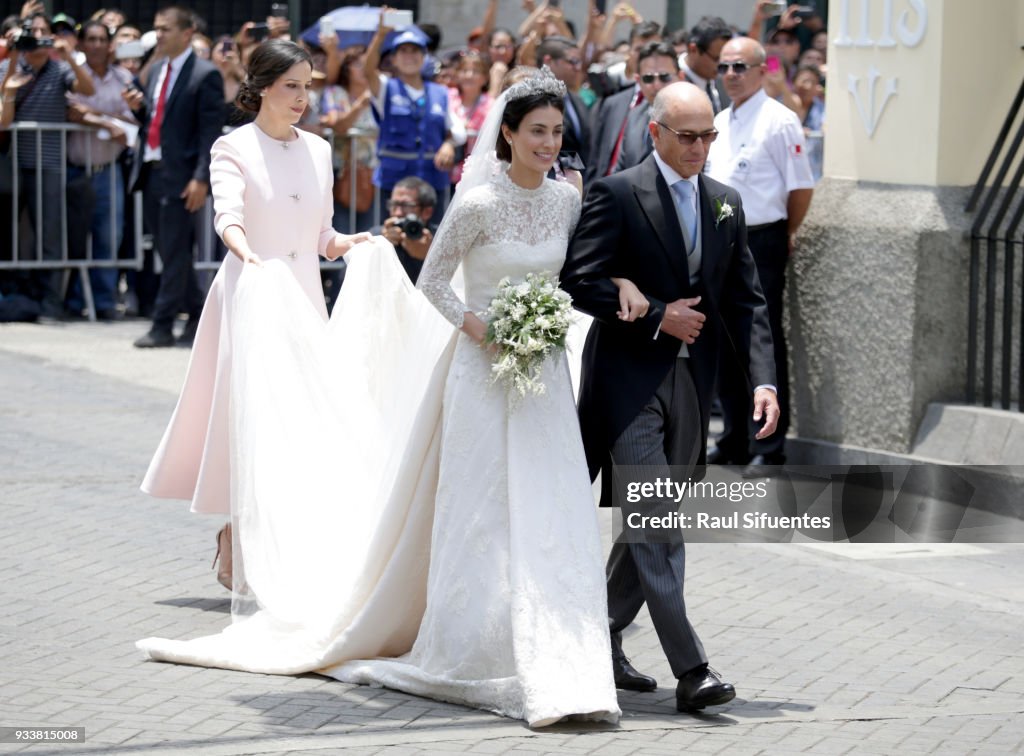 Wedding of Prince Christian of Hanover and Alessandra de Osma in Lima