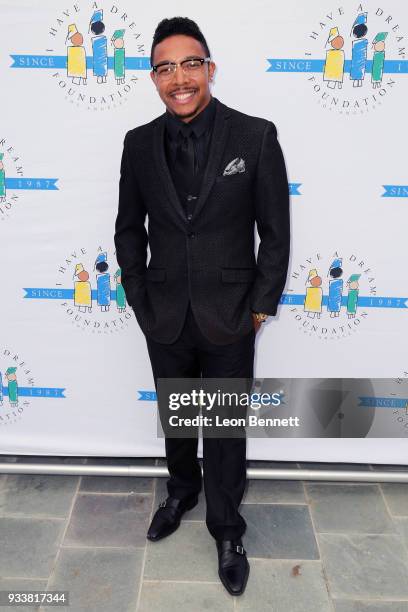 Actor Allen Maldonado attends the "I Have A Dream" Foundation's 5th Annual Los Angeles' Dreamer Dinner at Skirball Cultural Center on March 18, 2018...