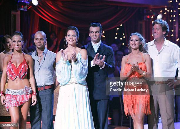 On "Episode 301," the season premiere, eleven celebrities paired with professional instructors will make their ballroom dancing debut performing one...