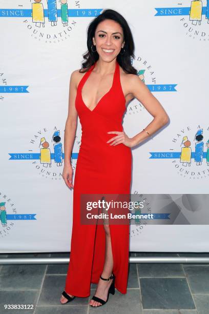 Actress Grace Parra attends the "I Have A Dream" Foundation's 5th Annual Los Angeles' Dreamer Dinner at Skirball Cultural Center on March 18, 2018 in...