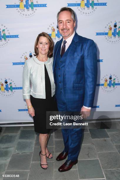 Pamela Miller and Thom Sherman attend the "I Have A Dream" Foundation's 5th Annual Los Angeles' Dreamer Dinner at Skirball Cultural Center on March...