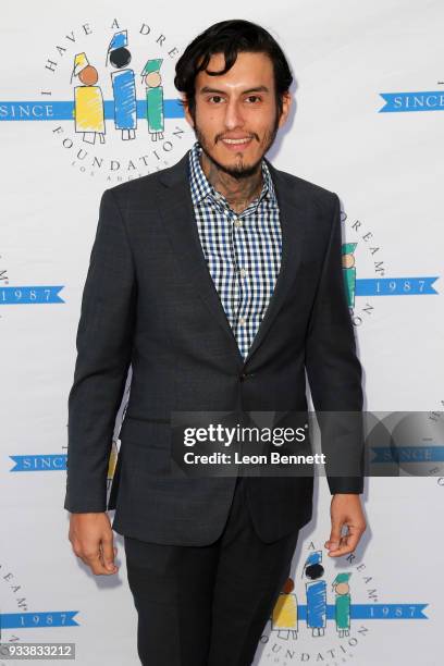 Actor Richard Cabral attends the "I Have A Dream" Foundation's 5th Annual Los Angeles' Dreamer Dinner at Skirball Cultural Center on March 18, 2018...