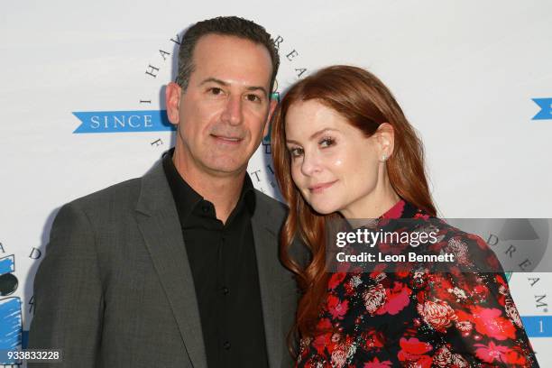 Daryl Frank and Vanessa Frank attend the "I Have A Dream" Foundation's 5th Annual Los Angeles' Dreamer Dinner at Skirball Cultural Center on March...