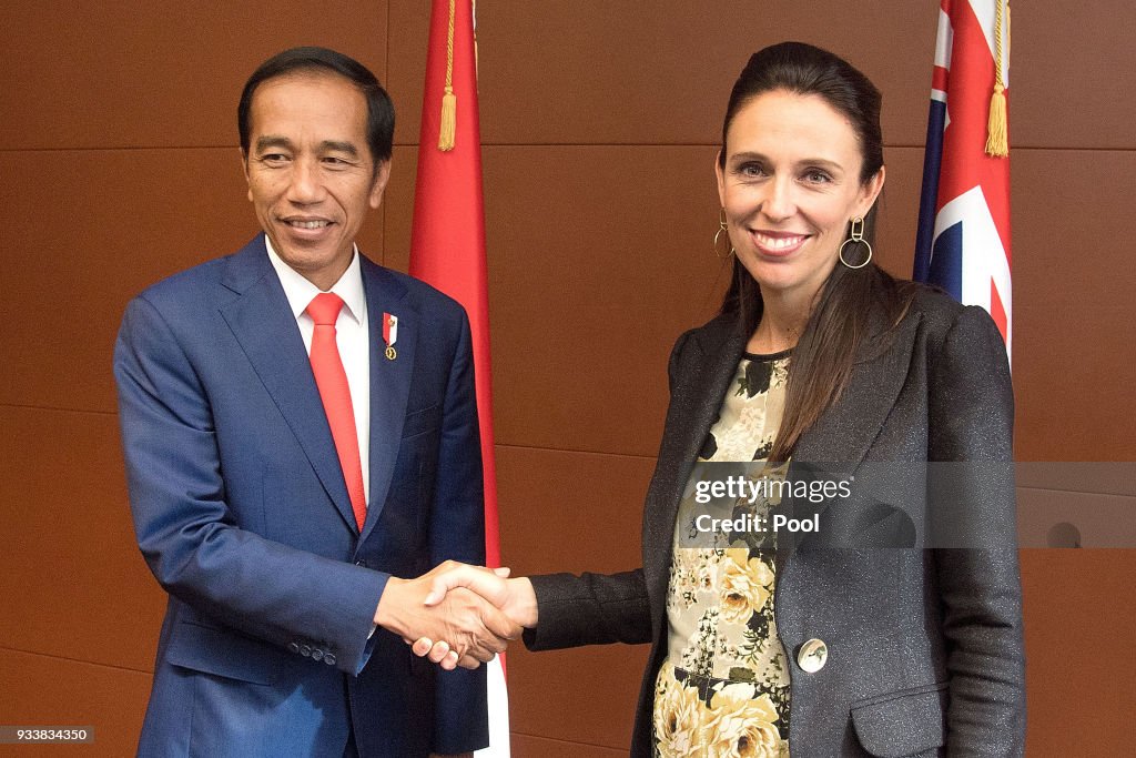 Indonesian President Joko Widodo Visits New Zealand